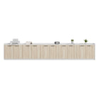 Office Printer Cabinet Storage Sideboard Low Unit 80–400cm Wood