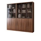 Office Bookcase Glass Door Storage Cabinet Display Unit 80–240cm