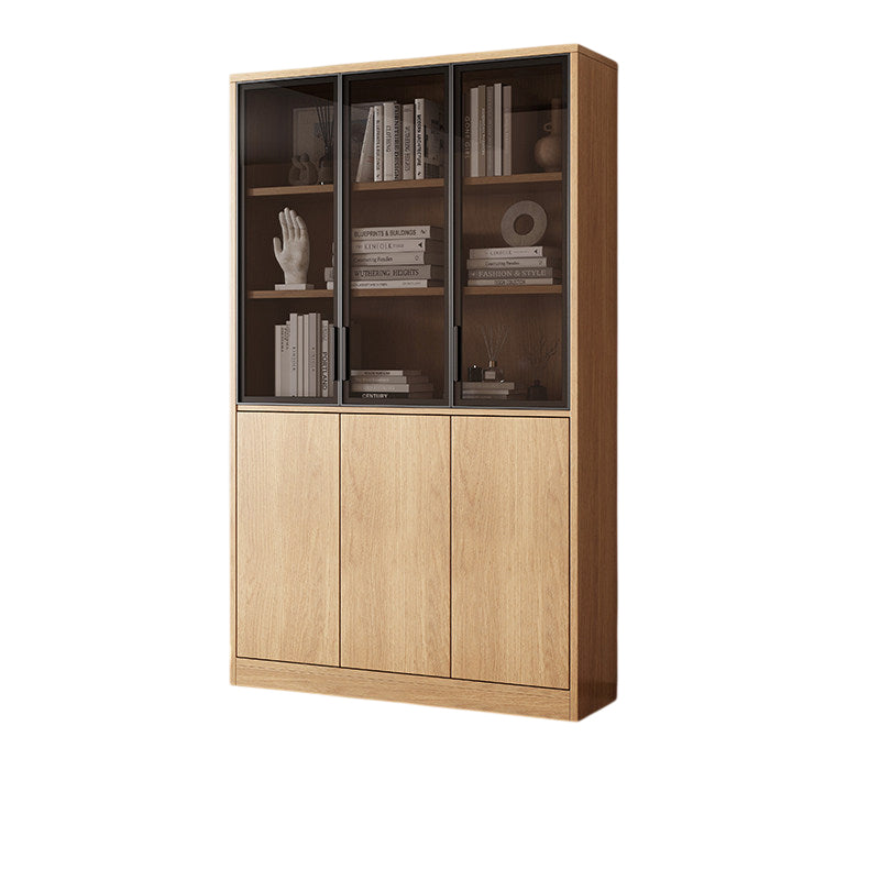 Office Bookcase Glass Door Storage Cabinet Display Unit 80–240cm