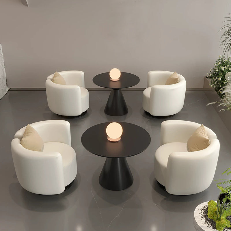 ArvionFurn Single Lounge Chair & Table Set for Cafés, Hotels, Guesthouses & Salons