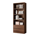 Office Bookcase Glass Door Storage Cabinet Display Unit 80–240cm