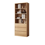Office Bookcase Glass Door Storage Cabinet Display Unit 80–240cm