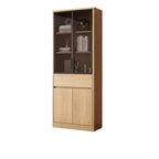 Office Bookcase Glass Door Storage Cabinet Display Unit 80–240cm