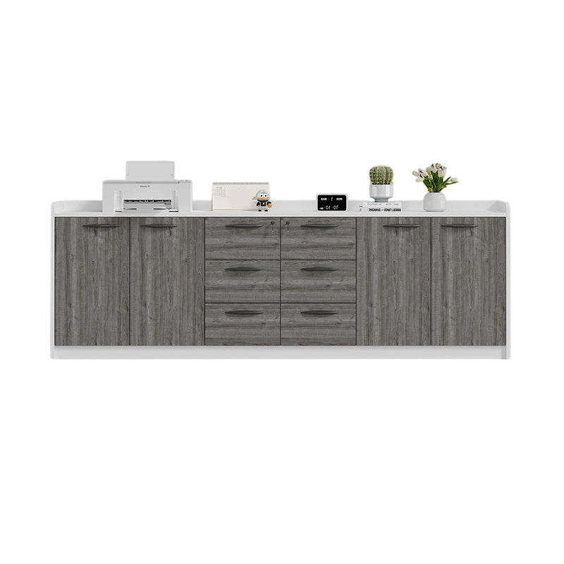 Office Printer Cabinet Storage Sideboard Low Unit 80–400cm Wood