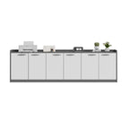 Office Printer Cabinet Storage Sideboard Low Unit 80–400cm Wood