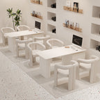 ArvionFurn Modern Banquette Seating & Table Set for Bridal Shops, Studios, Salons & Cafés