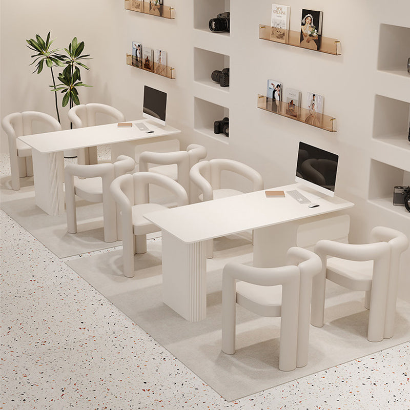 ArvionFurn Modern Banquette Seating & Table Set for Bridal Shops, Studios, Salons & Cafés