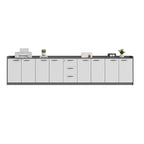 Office Printer Cabinet Storage Sideboard Low Unit 80–400cm Wood