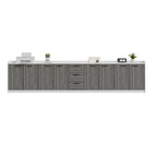 Office Printer Cabinet Storage Sideboard Low Unit 80–400cm Wood