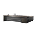 ArvionFurn Premium L-Shaped Executive Desk, 160–320cm, Optional Office Chair & Filing Cabinet