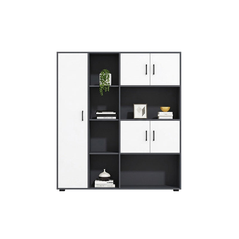 ArvionFurn White L-Shaped Executive Desk, 120–240cm, 50mm Thick Top & Lockable Drawers