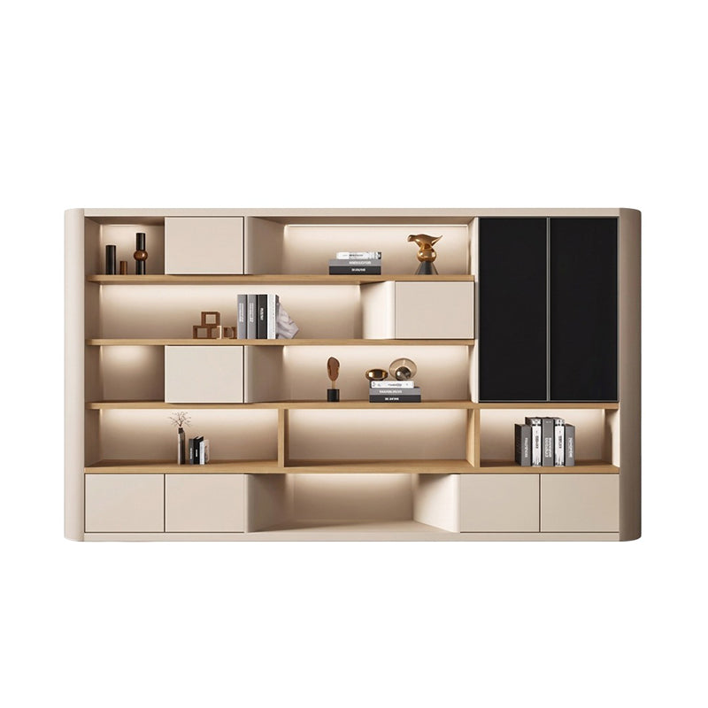 ArvionFurn Luxury Executive Desk, 180–320cm, 50mm Curved Top & Solid Wood Veneer Edging