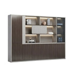 Modern Executive Desk Office Set Lacquer Top 1.4–3.2m with optional chair