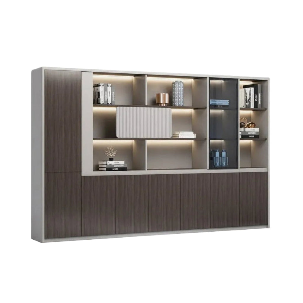 Modern Executive Desk Office Set Lacquer Top 1.4–3.2m with optional chair
