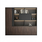 Executive Desk Set Lacquer Finish Modern Office Table 1.8–3.2m