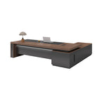 ArvionFurn L-Shaped Executive Desk, Modern Manager Office Table, 160–260cm