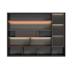 ArvionFurn Luxury L-Shaped Executive Desk, 240–350cm, Optional Office Chair & Filing Cabinet