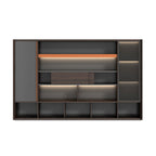 ArvionFurn Luxury L-Shaped Executive Desk, 240–350cm, Optional Office Chair & Filing Cabinet