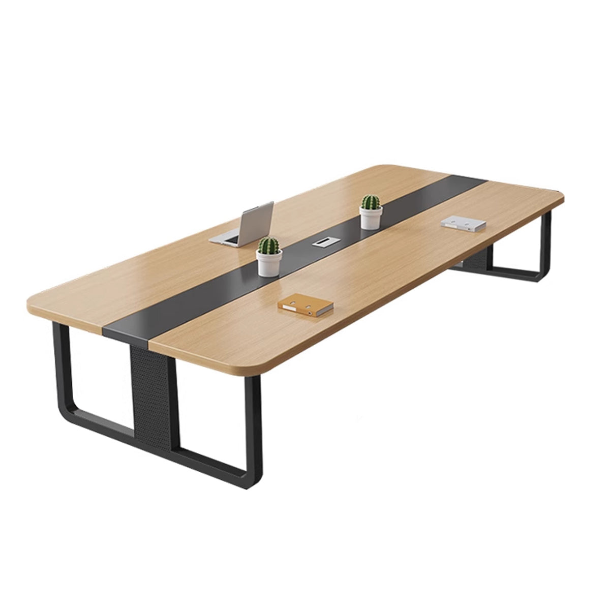 Conference Table Long Table Meeting Room Desk and Chair Set Business Negotiation and Reception Modern Minimalist Design