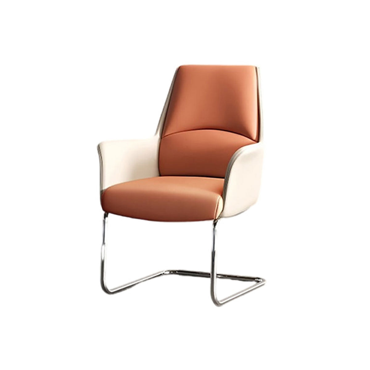 Oval Conference Table with Cable Management Box and Dual Colour Panel Design | ArvionFurn