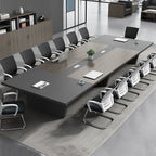 Conference Table Long Table Large Meeting Training Table Long Table Chairs Rectangular Table Chair Set Meeting Room Modern Minimalist Style