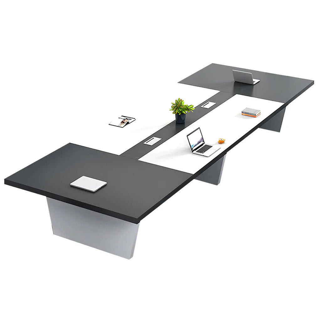 Modern Rectangular Conference Table for Office Meetings and Team Collaboration | ArvionFurn
