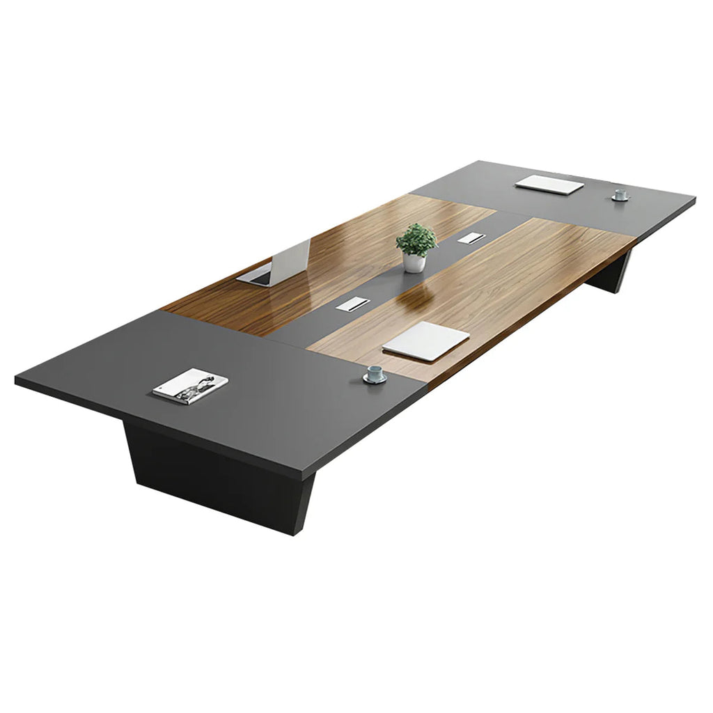 Modern Rectangular Conference Table for Office Meetings and Team Collaboration | ArvionFurn