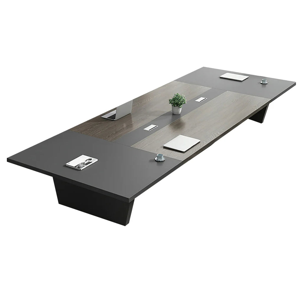 Modern Rectangular Conference Table for Office Meetings and Team Collaboration | ArvionFurn