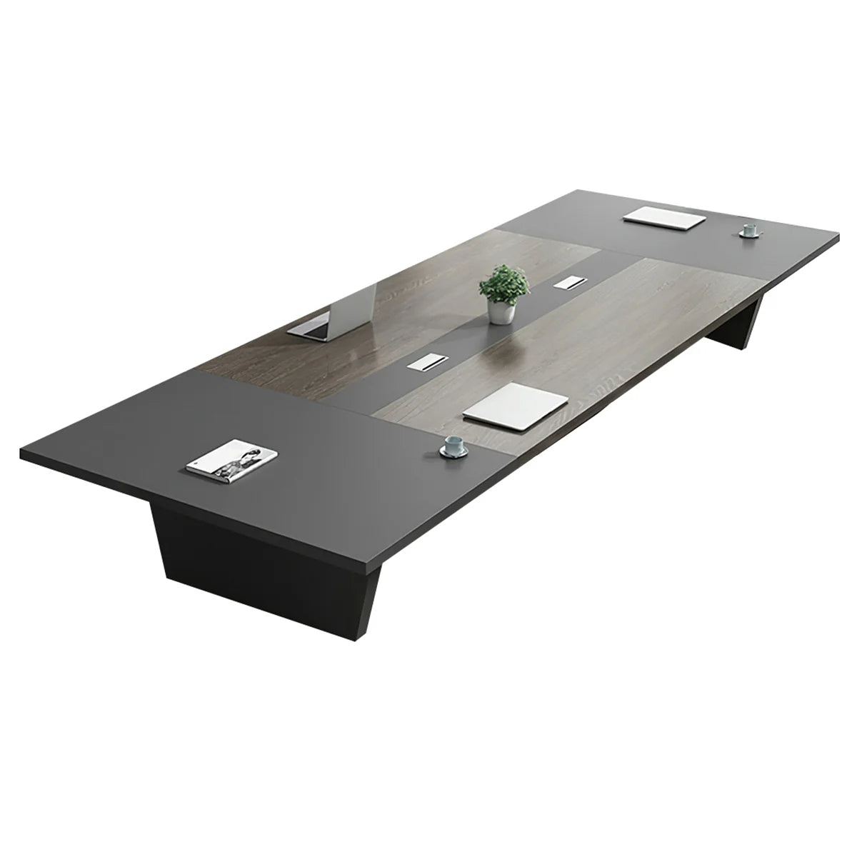 Modern Rectangular Conference Table for Office Meetings and Team Collaboration | ArvionFurn