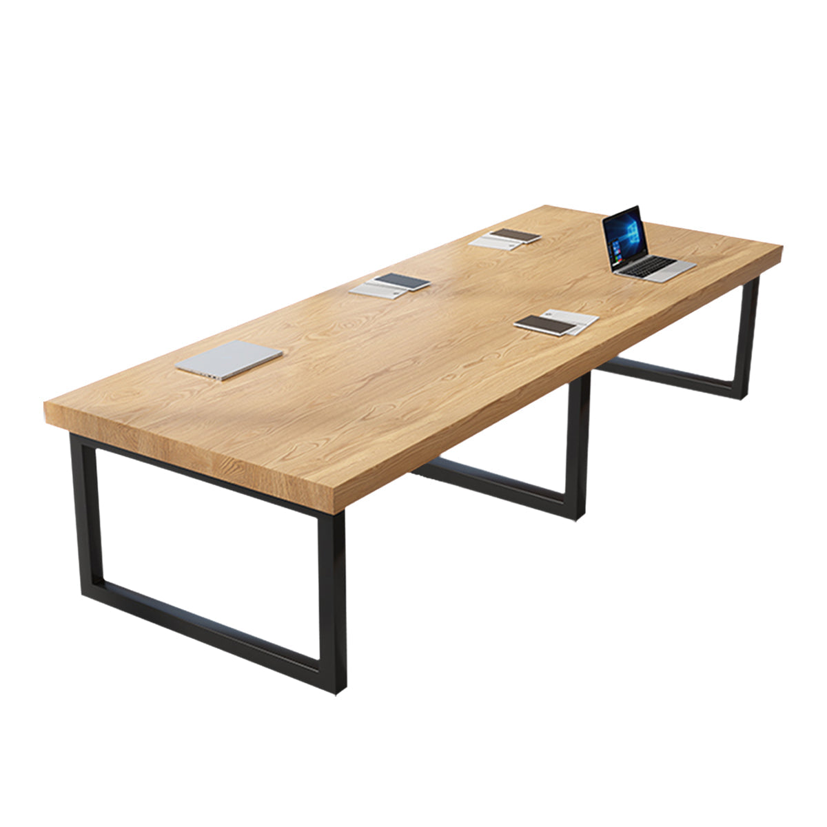 Conference Table Solid Wood Table Office Desk Rectangular Meeting Table Minimalist Desk Modern Coffee & Dining Table