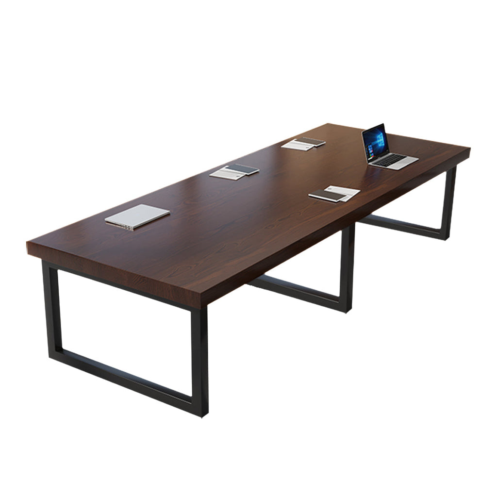 Conference Table Solid Wood Table Office Desk Rectangular Meeting Table Minimalist Desk Modern Coffee & Dining Table