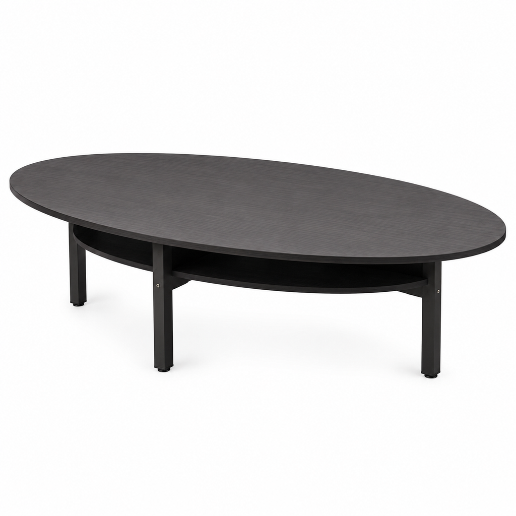 Oval Meeting Table with Smooth Edges and Custom Sizes for Modern Office Spaces | ArvionFurn