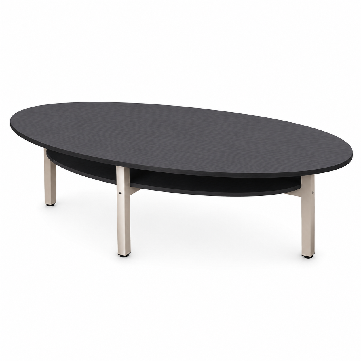 Oval Meeting Table with Smooth Edges and Custom Sizes for Modern Office Spaces | ArvionFurn