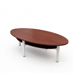 Oval Meeting Table with Smooth Edges and Custom Sizes for Modern Office Spaces | ArvionFurn