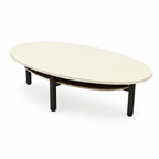 Oval Meeting Table with Smooth Edges and Custom Sizes for Modern Office Spaces | ArvionFurn
