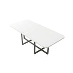 ArvionFurn Multi-Purpose Training & Meeting Table, Modern Long Table for Cafés, Libraries & Offices