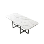 ArvionFurn Multi-Purpose Training & Meeting Table, Modern Long Table for Cafés, Libraries & Offices