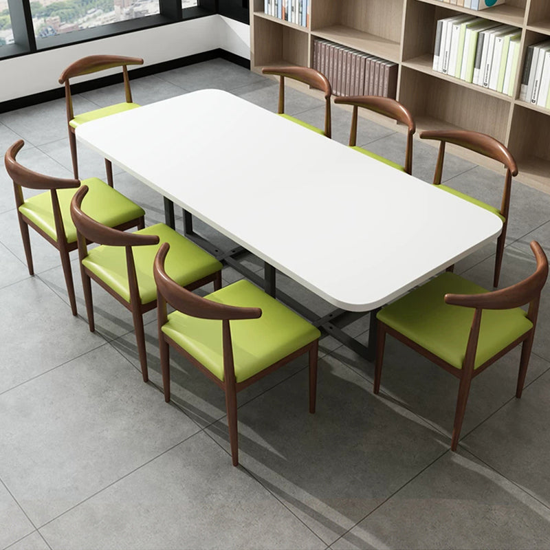 ArvionFurn Multi-Purpose Training & Meeting Table, Modern Long Table for Cafés, Libraries & Offices
