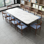 ArvionFurn Multi-Purpose Training & Meeting Table, Modern Long Table for Cafés, Libraries & Offices