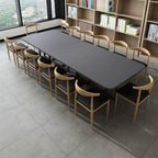 ArvionFurn Multi-Purpose Training & Meeting Table, Modern Long Table for Cafés, Libraries & Offices