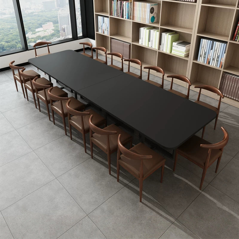 ArvionFurn Multi-Purpose Training & Meeting Table, Modern Long Table for Cafés, Libraries & Offices