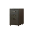 ArvionFurn Metal Storage Cabinet on Wheels, Mobile Steel Drawer Unit for Home or Office
