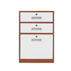 ArvionFurn Heavy-Duty Metal Office Cabinet with Lockable Drawers & Steel Handles