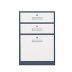 ArvionFurn Heavy-Duty Metal Office Cabinet with Lockable Drawers & Steel Handles