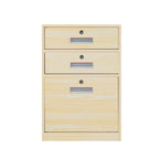 ArvionFurn Heavy-Duty Metal Office Cabinet with Lockable Drawers & Steel Handles