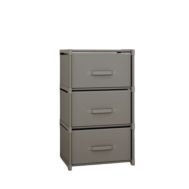 ArvionFurn Clothes Storage Organizer with Drawers, Reinforced Steel Tube Support, 3 Colors