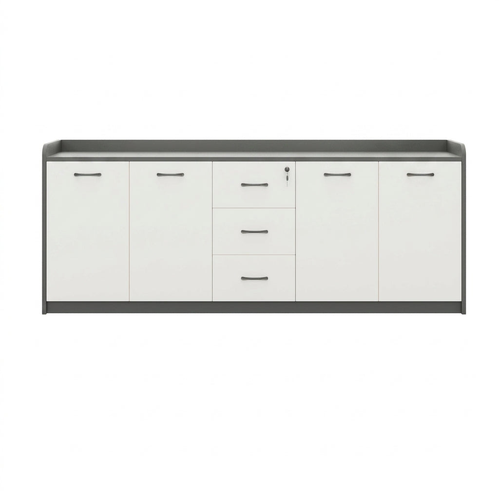 Office Storage Cabinet Sideboard Printer Stand 80–280cm Thick Panel