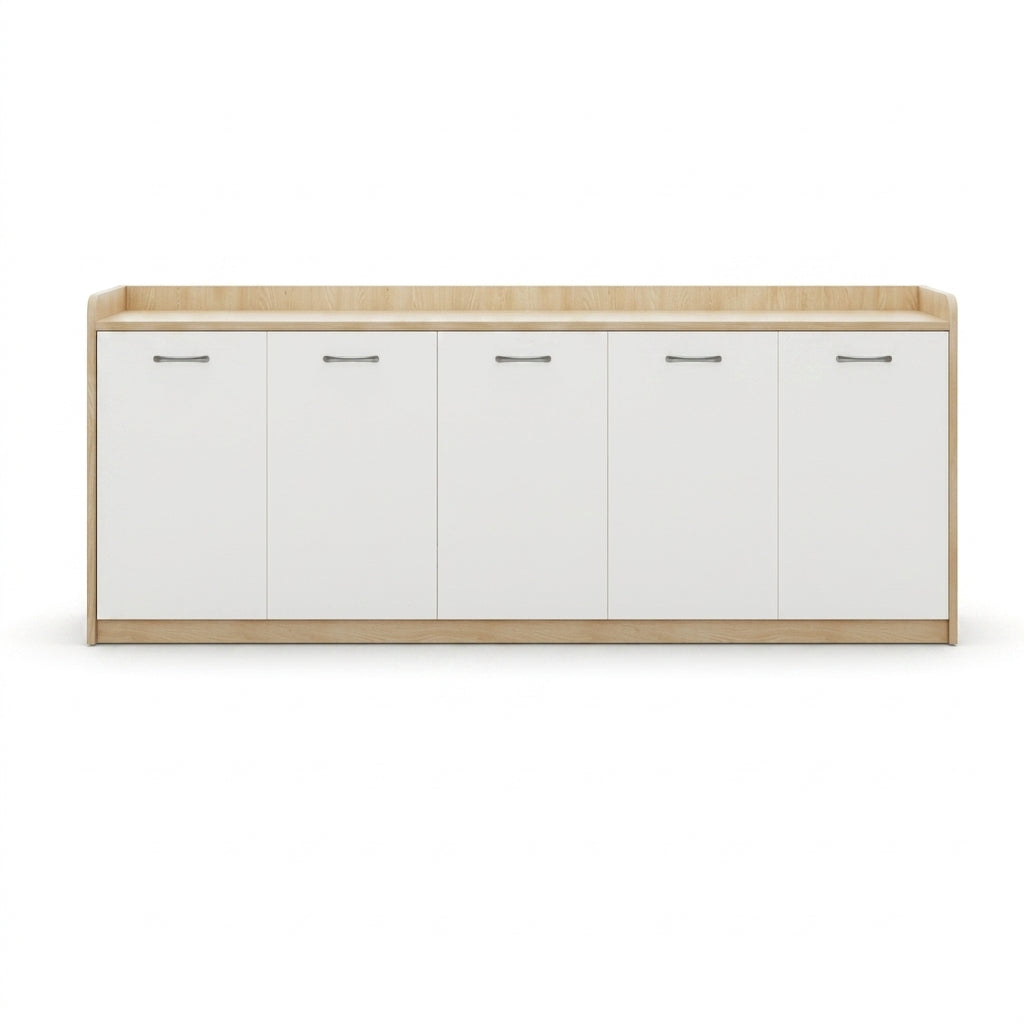 Office Storage Cabinet Sideboard Printer Stand 80–280cm Thick Panel