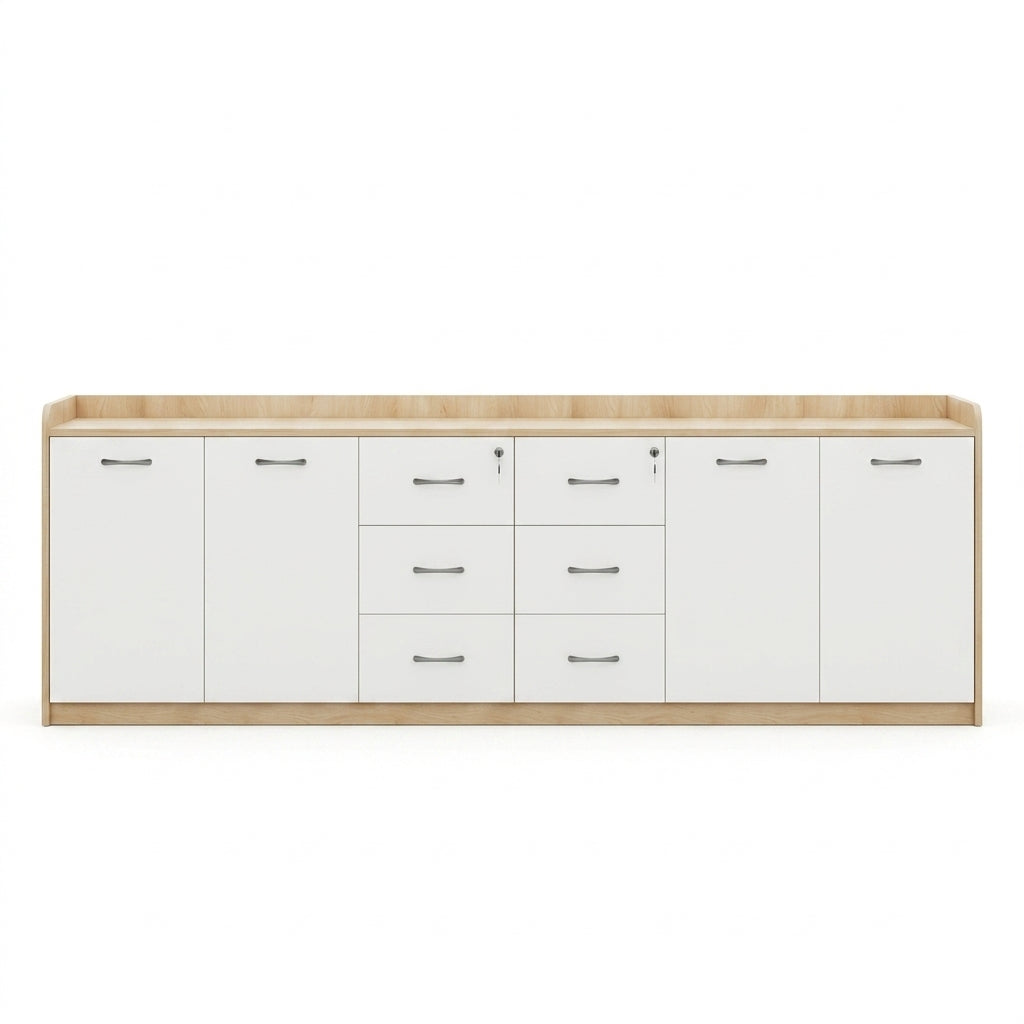 Office Storage Cabinet Sideboard Printer Stand 80–280cm Thick Panel