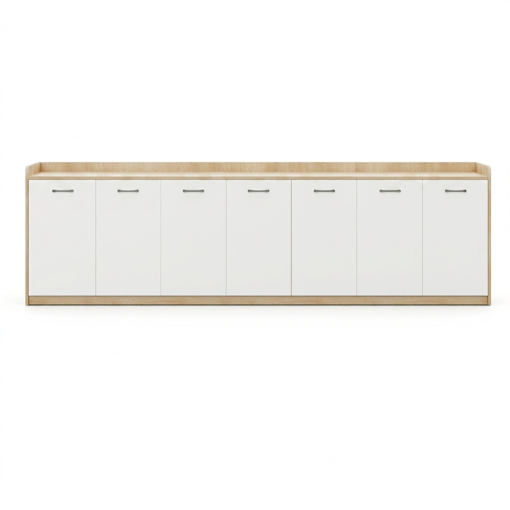 Office Storage Cabinet Sideboard Printer Stand 80–280cm Thick Panel